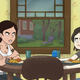 Aubrey Plaza voices Chrissy’s single mother, Laura Feinberg, in FX’s Little Demon.